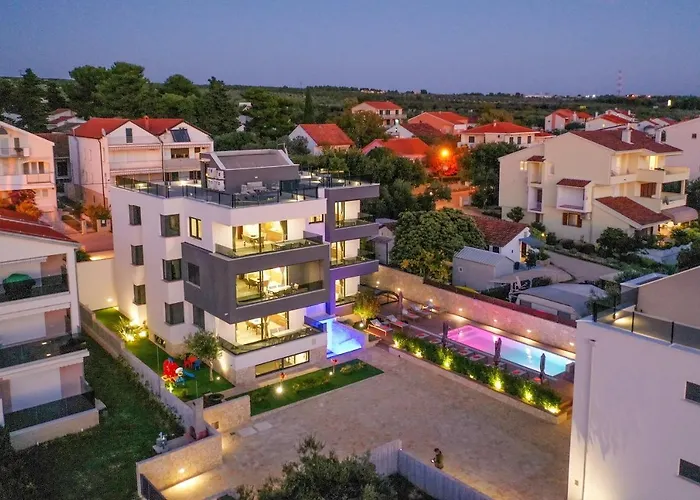 Family-friendly With Swimming Pool Sveti Filip I Jakov, Biograd - 19325 Апартаменты Свети-Филип-и-Яков